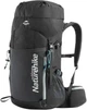 Туристический рюкзак Naturehike NH18Y045-Q 45 л с алюминиевым каркасом и вентиляцией Black - изображение 1