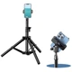 Штатив RTAKO ZJ-ZB01 55CM Matte Finish Carbon Steel Tripod Black (6930539528246) - изображение 2