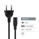 Кабель питания C7 3m black ColorWay (CW-CBP086-BK) - изображение 6