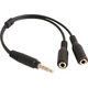 Переходник XoKo SC-009 Jack 2x3.5-мм jack(M) - 3.5-мм 4pin jack(F) (XOKO SC-009) - изображение 1