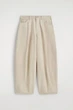 Джинси жіночі COS twine barrel-leg jeans 1298857004 Eur 38 Бежевий - изображение 2
