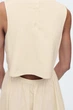 Сукня жіноча COS open-back cotton midi dress 1277936002 Eur 38 Екрю - изображение 5