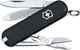 Нож Victorinox Classic SD 0.6223.3G Dark Illusion брелок 58 мм с ножницами и пинцетом - изображение 1