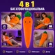 Мягкая игрушка-подушка «Обиймашка» 120 см для сна и объятий «Морковка», длинная плюшевая подушка, арт. 00275-7 - изображение 7