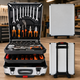 Набор инструментов tool set 235 предметов / Набор головок с трещоткой / Автомобильный набор инструментов - изображение 2