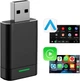 Беспроводной адаптер 2-в-1 CarPlay и Android Auto YNF (USB + Type-C) - изображение 1