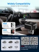 Адаптер беспроводной Redmaple для CarPlay и Android Auto 2 в 1 Черный - изображение 5