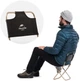 Складной лёгкий алюминиевый стул Naturehike MZ01 NH18M001-Z для кемпинга, рыбалки Black - изображение 3