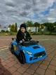 Детский спортивный электромобиль-кабриолет Cabrio 6V 5Ah со спойлером — синий (пульт ДУ, LED-фары, музыка, плавный старт) - изображение 7