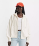 Худі жіноче Levi’s Everyday Zip-Up Hoodie White Swan на блискавці з капюшоном, розмір S - зображення 1