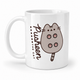 Чашка кіт Пушин Pusheen The Cat 330 мл Біла - зображення 1
