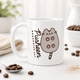 Чашка кіт Пушин Pusheen The Cat 330 мл Біла - зображення 3
