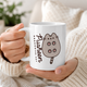 Чашка кіт Пушин Pusheen The Cat 330 мл Біла - зображення 4