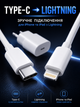 Комплект быстрой зарядки 20W для телефона Apple iPhone type-c to lightning 7 8 X 11 12 13 14 pro max plus mini iPad адаптер сетевое зарядное устройство блок тайпси лайтнинг usb-c power adapter быстрая зарядка айфон айпад кабель лайтинг тайп-с 1м - изображение 7