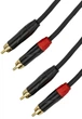 Profesjonalny kabel audio SSQ RCARCA5 2x RCA - 2x RCA (5 m) (5907688758757) - obraz 2