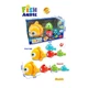 Детская магнитная игрушка-каталка Рыбки паровозик Fish Amuse 4 шт Развивающий игровой поезд из рыбок на магните 618-2 - изображение 3