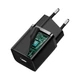 Мережевий зарядний пристрій Baseus Super Si quick charger IC 30W EU Black - изображение 3