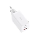 Зарядний пристрій Baseus 2xUSB-C 65 W + 1xUSB GaN + cable USB-C to USB-C 100 W 1.0m white (CCGP120202) (351921) - зображення 2