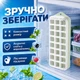 Форма для льда с контейнером 24 отверстия с лопаткой формы для льда Green Kayfovo IFC-1 - изображение 5