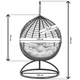 Кресло-кокон Home Rest Everest 120х100х75 см Ротанг Бежевый - изображение 10