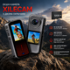 Екшн-камера Xilecam Dual Screen 1080p: два екрани, захист від дощу, 2 АКБ по 1350 мАг + карта 32 ГБ та аксесуари - зображення 2