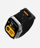 Ремешок AULUMU A11 Mag Buckle Slim Band для Apple Watch Ultra 49 мм / Series 42 мм / 44 мм / 45 мм / 46 мм / SE 44 мм Черный/Черный - изображение 4