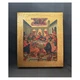 Писаная под старину икона Тайной Вечери 15×19 см - изображение 1
