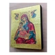 Писаная Корфская икона Пресвятой Богородицы 15×19 см - изображение 4