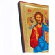 Писаная греческая Икона Спасителя Иисуса Христа 22,5×29 см - изображение 5