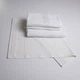 Набор банных махровых полотенец с Бордюром 4шт GM Textile 50х70см, 50х90см, 50х90см, 70х140см (Белый) - изображение 1