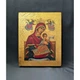Писаная греческая икона Божией Матери 15×19 см - изображение 1