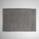 Набір банних махрових рушників з Бордюром 2шт GM Textile 50х70см, 70х140см (Сірий) - зображення 5