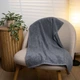 Полотенце отельное для лица и рук GM Textile 50х90см 500г/м2 (Серый) - изображение 5