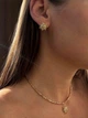 Серьги солнце золото 5460 - изображение 2