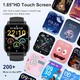 Смарт-годинник Nerunsa P66D 1.85" HD Bluetooth | Дзвінки, 110+ спортивних режимів, IP68, пульсометр, для Android/iOS - зображення 3