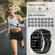 Смарт-годинник Nerunsa P66D 1.85" HD Bluetooth | Дзвінки, 110+ спортивних режимів, IP68, пульсометр, для Android/iOS - зображення 4