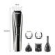 Триммер универсальный VGR V-029 Professional 6в1 USB с подставкой серебристый - изображение 4