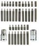 Биты для ключей 40шт IMBUS TORX SPLINE для механики и автосервиса Mar-pol LS-1651 - изображение 2