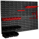 Панель для инструментов 115x78 см 76 аксессуаров для мастерской Kraft&Dele LS-2151 - изображение 8