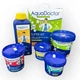Хімія для басейну AquaDoctor Super Kit 5в1 набір хімії для дезінфекції та очищення води в басейні набір для старту та догляду за басейном хлор + pH мінус + альгіцид + флокулянт - зображення 4