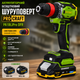 Шуруповерт аккумуляторный бесщеточный Procraft PA18LiPro DFR 20V 30 Нм 2 АКБ 2Ah і 4Ah дрель шуруповерт в кейсе - изображение 1