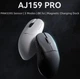 Мишка ігрова бездротова, Ajazz Aj159 pro, Black Wireless/Bluetooth/USB Charging Dock - зображення 2