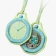 Карманные часы Swatch Royal Pop, 1:1 цвет Blaue Acht - изображение 2