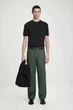 Штани чоловічі лляні COS relaxed linen tapered trousers 1275811003 Eur 52 Зелений - зображення 1
