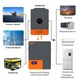 Готовий комплект резервного живлення PowMr 6.2kW 48V + акумулятор LiFePO4 48V 200Ah (чиста синусоїда, BMS) - зображення 8