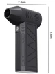 Портативна акумуляторна повітродувка- турбовентилятор mini jet fan(6.6-TO) - изображение 6
