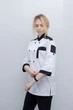 Китель повара черно-белый женский 46 - изображение 2