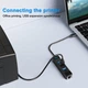 Сетевой адаптер USB Ethernet SGEYR RJ45 1000 Мбит/с, 3 USB 3.0, для MacBook, Linux, Chromebook - изображение 3