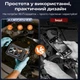 Индустриальный эндоскоп GVDA ES04B 4.3" IPS, инспекционная камера (бороскоп) для труб и авто, 8.5 мм, 5 м, IP6 - изображение 8