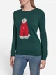 Джемпер женский Tommy Hilfiger 856223492 L Зеленый (1160594907) - изображение 3